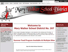 Tablet Screenshot of marywalker.org